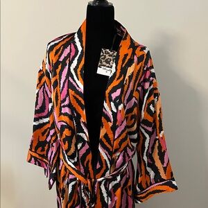 Diane Von Furstenberg Multicolor Kimono Top